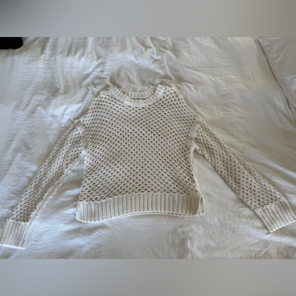 Abercrombie & Fitch Ivory Knit Top